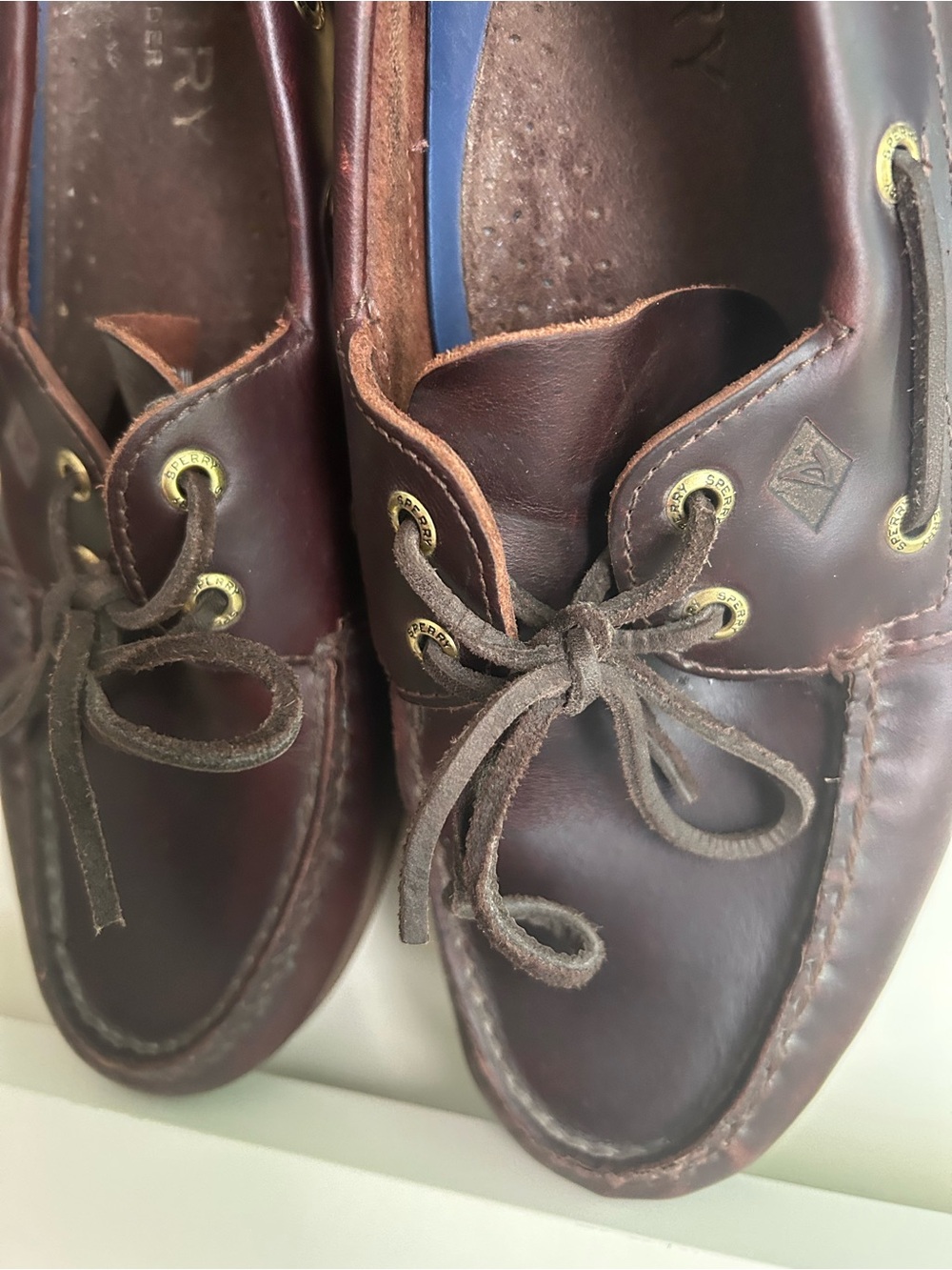 Sperry Top-Sider Brown Leather Boat Shoes Classic Preppy Loafers Men’s 11M